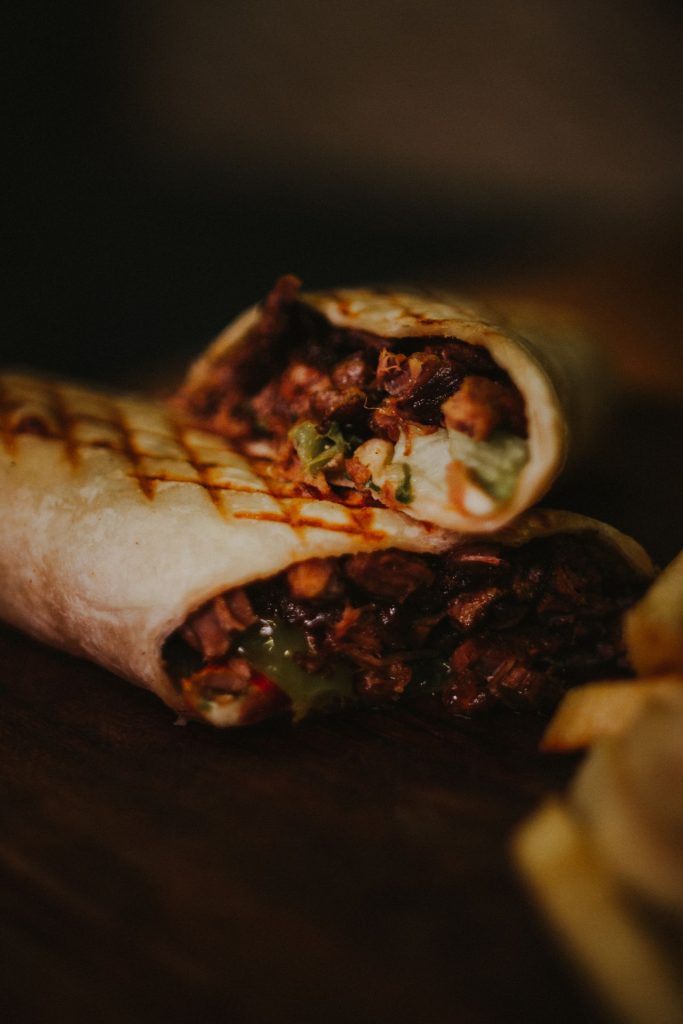 Loaded Smothered Beef Burritos